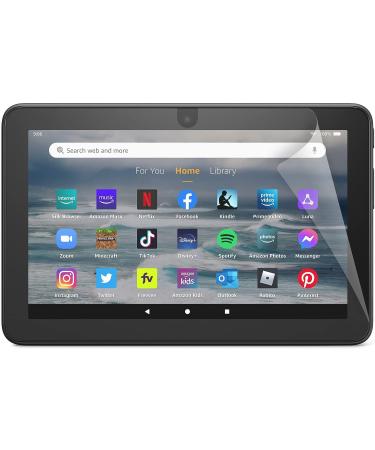 NuPro Anti-Glare Screen Protector 2-pack for Amazon Fire 7 Tablet (12th Gen) - Antimicrobial Technology - Buy Online on GoSupps.com