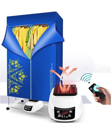 small clothes dryer Electric Clothes Dryer Portable Silent Electric Warm Air Dryer Clothes Drying Rack Machine with Timing & Remote Control Household Clothes Dryer Electric Indoor Home Clothes Drying - Buy Online on GoSupps.com