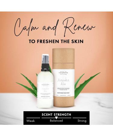Made by Coopers Manuka Aloe Soothing Face Mist Face Spray Enriched with Manuka Floral Water Pure Aloe Vera and Lavender Floral Water Natural & Cruelty-Free Face Care Product No Parabens 100ml - Buy Online on GoSupps.com