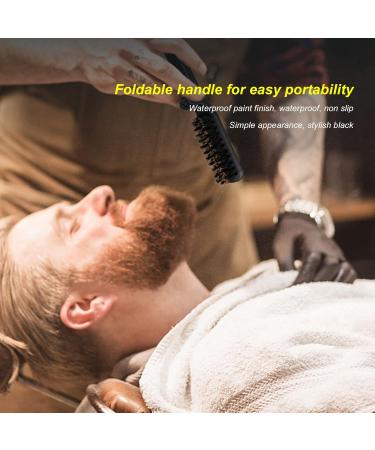 Foldable Waterproof Beard Brush | Portable Household Grooming Tool for Perfect Beard Care - Buy Online on GoSupps.com