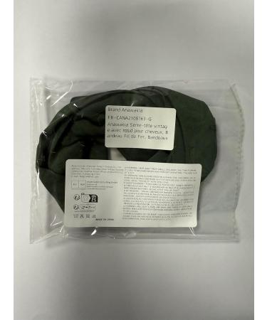 Anawakia Vintage Hair Bow Headband Wire Headband Women Colour Flexible Wire Headbands Hair Accessories Hair Band (Dark Green) - Buy Online on GoSupps.com