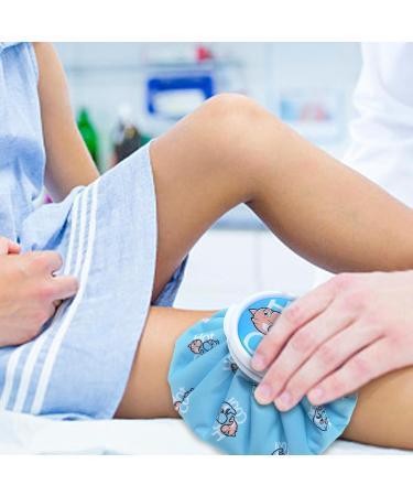 TOSIER Ice Bags for Injuries | Small Ice Bag Waterproof Wide Mouth Menstrual Hot Water Bag Ice Cold Bag Ice Packs for Physical Supplies - Buy Online on GoSupps.com