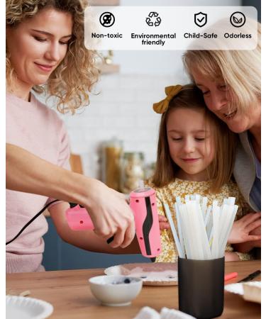 SHALL 0.43 x 8 Hot Glue Sticks 70-Pack - All-Temp Clear Hot Melt Glue for DIY Art and Craft Projects - Buy Online on GoSupps.com