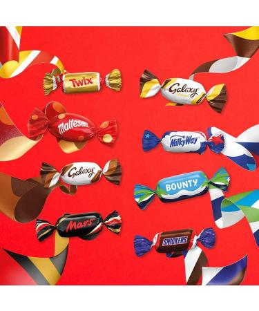 CELEBRATIONS - Bo te cadeau en m tal avec assortiment de chocolat SNICKERS TWIX MARS MALTESERS BOUNTY et autres - 435g (Lot de 4) - Buy Online on GoSupps.com