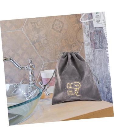 Baluue 4 Pcs Hair Dryer Bag Storage Bags for Hair Dryer Hair Drye Storage Organizer Hair Travel Bag Flannel - Buy Online on GoSupps.com