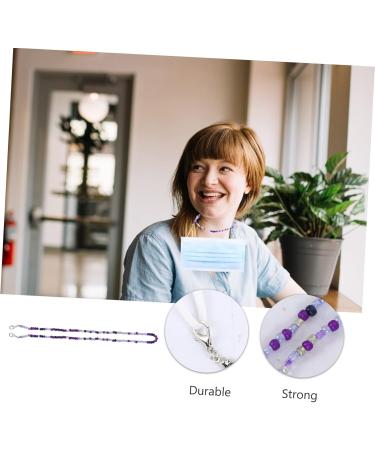 Buy Minkissy 2 pcs Glasses Mask Chain & Straps | Portable Pearl Lanyard for Eyewear & Face Masks | International Shipping Available - Buy Online on GoSupps.com