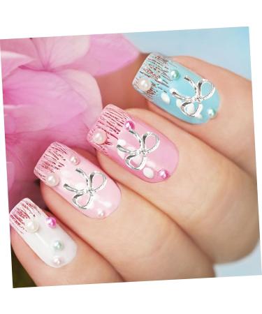 Healeved 1 Nail Art Accessories Decor Rhinestones Flatback Nail Charms Bowknot Nail Art Charms Metal Nail Charms Nail Studs Alloy Nail Rivets Nail Art Studs 3d Manicure Nail Drill 13X7X1cm As Shown - Buy Online on GoSupps.com