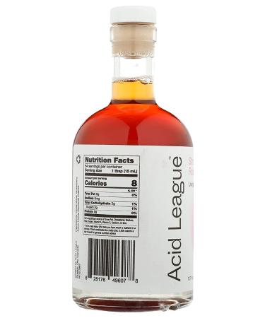 Acid League Strawberry Rose Vinegar - 12.7 Fl Oz | Premium Craft Vinegar - Buy Online on GoSupps.com