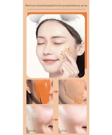 Carrot Bubble Face Mask - Deep Cleansing & Blackhead Removal (12 Pcs) - Buy Online on GoSupps.com