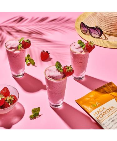 Kiva Organic Maca Powder Pure Authentic Peruvian Maca Root Powder to Supercharge Your Health Support for Energy Superfood 16 oz - Buy Online on GoSupps.com