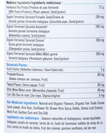 Harmonized Fermented Vegan Protein Natural Chocolate Flavour | 680 g - Buy Online on GoSupps.com