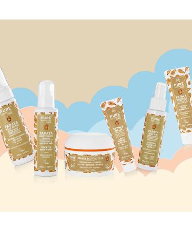 P'ure Papayacare Nettoyant t te aux pieds pour b b avec papaye et calendula hydrate et nettoie la peau de b b 150 ml - Buy Online on GoSupps.com