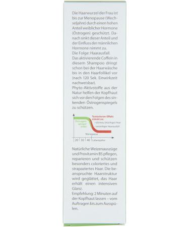  Plantur 39 Plantur 39 Phyto-caffeine shampoo especially for colored and damaged hair caring shampoo to prevent menopausal hair loss 1 x 250 ml - Buy Online on GoSupps.com