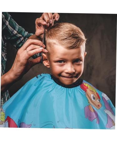 DOITOOL Children's Hair Cutting Cloth Toddler Shawl Hair Dye Pongee Material - Buy Online on GoSupps.com