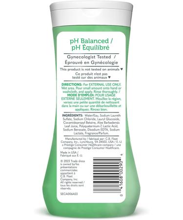 Summer's Eve Cleansing Wash Aloe Love Scent 266ml Aloe Vera 266 ml (Pack of 1) - Buy Online on GoSupps.com