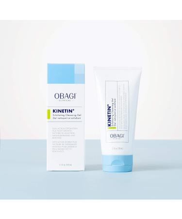 Obagi Clinical Kinetin+ Exfoliating Facial Cleansing Gel - 5.1 fl oz | Minimize Signs of Aging, Fine Lines, Wrinkles | Hypoallergenic Exfoliating Face Wash - Buy Online on GoSupps.com