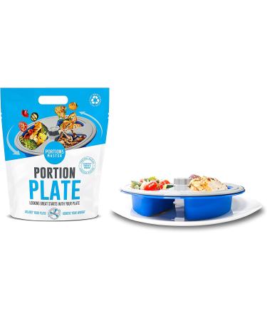 Portions Master All in One Plate - Diet Weight Loss Aid for Food Management and Servings Control - Buy Online on GoSupps.com