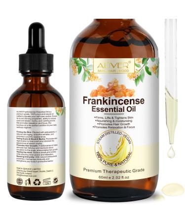 Frankincense Anti-Aging Face Oil - Serum with Resin Extract to Reduce Wrinkles Repair Skin & Deep Hydrate Soothes Fine Lines for Mature/Dry Skin 2.02 fl.oz