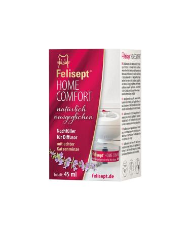 Felisept Home Comfort refill bottle 45ml of relaxation agents - sedative for cats - cats sedative with natural catnip - without pheromone cats - cats calm 45ml