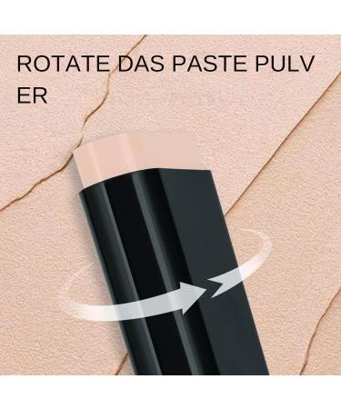 Foundation stick makeup 15G moisture formula full makeup coverage even smooth facial base gentle user comfort with gliding care formula natural - Buy Online on GoSupps.com