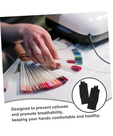 Ipetboom 4 Pairs Women's Sun Protection Gloves Gel Nail Lamp Uv Gloves Uv Gloves for Gel Manicures Uv Protection Gloves Manicure Uv Gloves for Manicure Anti-uv Nylon Accessories - Buy Online on GoSupps.com