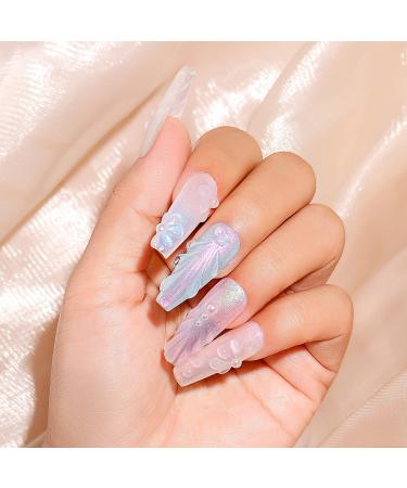 AIMEILI Hema Free Pearl Gel Nail Polish Set - Shimmer Mermaid Nail Gel Set of 6 (6pcs x 10ml) - Soak Off UV Gel Polish Kit Set 42 - SET6-42 - Buy Online on GoSupps.com