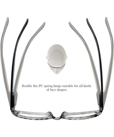 4 Pairs Blue Light Blocking Computer Reading Glasses 2.5x - 4key001, Set of 4 - Buy Online on GoSupps.com