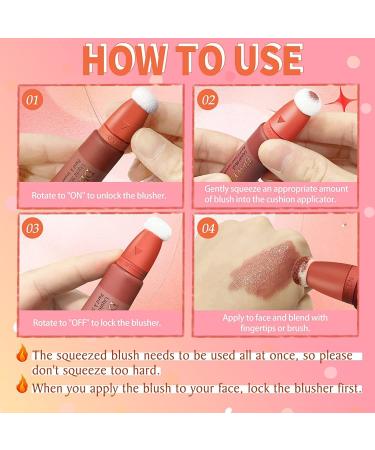 Soft Matte Liquid Blush Beauty Wand - Halo Glow Creamy Natural Blush (103 Cool Pink) - Buy Online on GoSupps.com