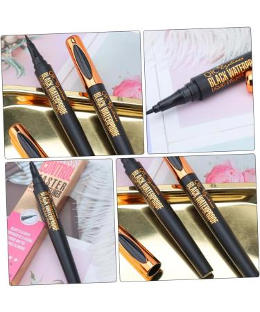 Beatifufu 2pcs Makeup Eyeliner Gel Liner Eyeliner Ink Liner Makeup Cosmetic Accessories Makeup Pens Abs Shell - Buy Online on GoSupps.com