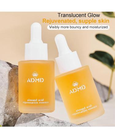 Almond Clear Mandelic Acid Serums 30ml Rejuvenating Anti-Aging Face Serums Non-Greasy Facial Radiance Serums Light Skin Care Prevent Pores Geteawily - Buy Online on GoSupps.com
