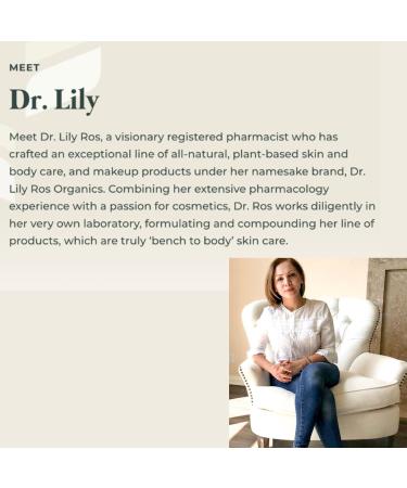 Dr. Lily Ros Organics All Natural Burn Skin Soothing Balm - Sunburn Tatoos Windburn Dry Cracking Skin | For Kids and Parents Pregnancy Safe - Buy Online on GoSupps.com