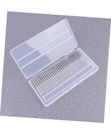 Ipetboom Nailer 1 Box Manicure Drill Bits Cylinder Head Carbide Nail Drill Bit Abacus Decor Grinding Head for Nail Lemon Cocktail Straws Nail Drill Manicure Filer Diamond Nail Polish - Buy Online on GoSupps.com