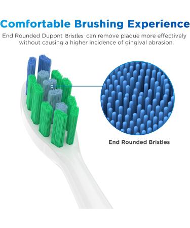 Replacement Brush Heads for 2023 Waterpik Sensonic Toothbrush - 8 Count with Covers Compact & White - Buy Online on GoSupps.com