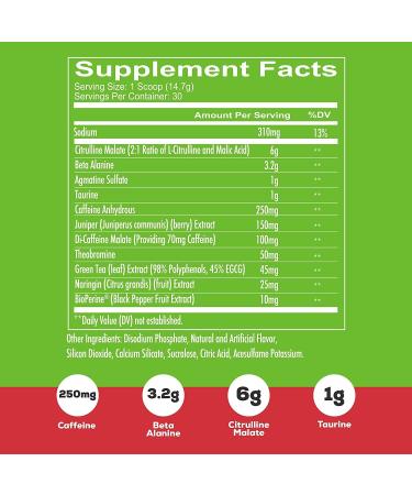 REDCON1 Total War & Big Noise Stack - Green Apple & Tiger's Blood Preworkout Duo for Energy, Focus, and Endurance - Keto Friendly (2 Products, 30 Servings Each) - Buy Online on GoSupps.com