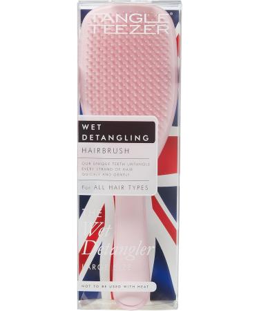 Tangle Teezer Large Ultimate Detangler Hairbrush for Long Thick Curly Hair - Reduces Breakage - Pink Hibiscus - Buy Online on GoSupps.com