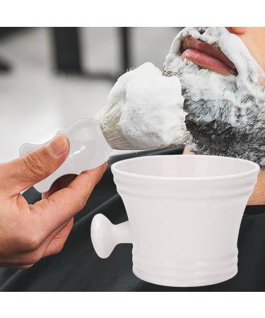 Fenteer Cleaning Bowl & Razor Brush Set - Foaming Shaving Soap for Hairdressing Travel & Gift | Ideal for Salon & Home Use - Buy Online on GoSupps.com