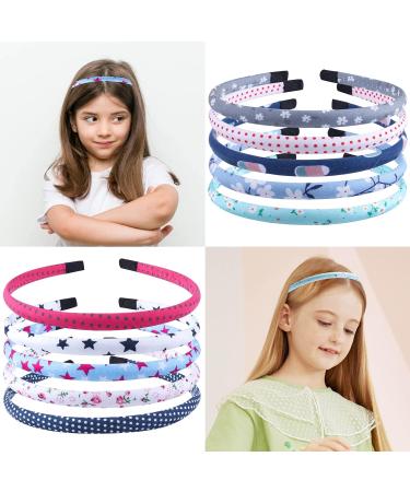 Fishdown Floral Headband for Women & Girls - Assorted 10pcs Pack - New Floral Style - Buy Online on GoSupps.com