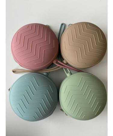 Sage Silicone Pacifier Case with Zipper | BPA-Free Travel Accessory for Boys & Girls - Buy Online on GoSupps.com