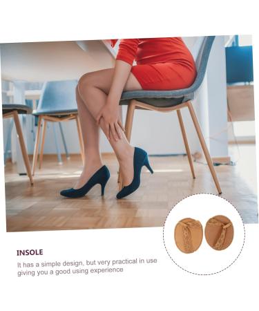 High Heel Insole Cushions - 5 Pairs Soft Toe Cover Pads for Comfort & Support - Buy Online on GoSupps.com