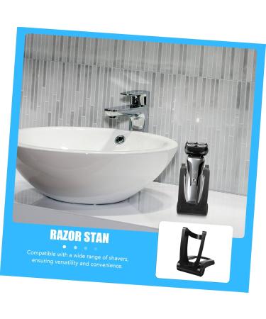Buy Mikinona Shaving Base Holder - Foldable Razor Stand & Electric Shaver Rack - Durable ABS Design | International Shipping Available - Buy Online on GoSupps.com