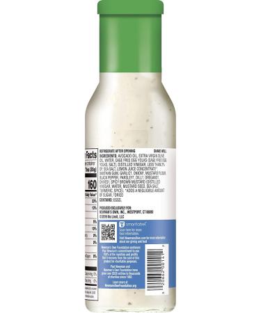 Newman's Own Avocado Oil & Extra Virgin Olive Oil Dairy Free Ranch Dressing 8 oz (2 Pack) - Buy Online on GoSupps.com