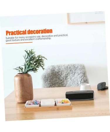 Zerodeko 1 pc Ceramic Storage Desk for Durable Candy Desktop Nordic Plate Household Style Home Snack 29X10.5X3cm As Shown - Buy Online on GoSupps.com