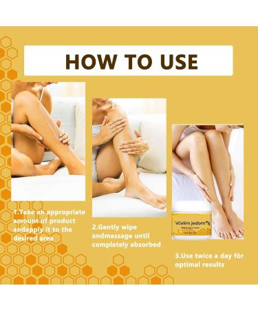 Bee Ven-om Lotion | Bee Ven-om Cream For Skin | Moisturising Skin Care Bee Lotion For Dry Skin | Moisturising Cream With Bee Ven-om For Smoothing The Skin And Reducing M-elanin - Buy Online on GoSupps.com