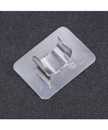 Minkissy Mini Stainless Steel Makeup Plate with Spatula Tool for Nail Art and Cosmetics - Buy Online on GoSupps.com