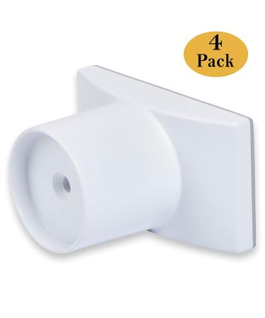 Wall Nanny Extender 4 Inch Baby Gate Extension (4 Pack) - Made in USA | Protects Walls, Stabilizes Gates for Child, Pet & Dog Gates | Works on Stairs | White - Buy Online on GoSupps.com
