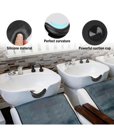 Shampoo bowl neck rest Silicone salon bowl neck rest with Five ultra-strong suction cups shampoo bowl pillow Softness can effectively reduce the neck pressure neck rest for shampoo bowl - Buy Online on GoSupps.com
