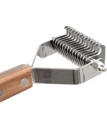 14-Blade Coat King Rake | Professional Pet Dematting Comb for Dogs and Cats | Grooming Stripping Tool (6.2cm) - Buy Online on GoSupps.com