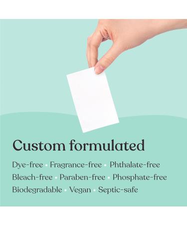 Toilet Bowl Cleaner Strips - 60 Cleans | Plastic-Free Dye-Free & Lemon Essential Oil | Eco-Friendly Cleaning Solution - Buy Online on GoSupps.com