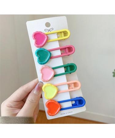 Girl's Bangs Broken Hair Finishing Hairpin Children's Forehead Clip Baby Cartoon Barrettes Little Girl's Back Headwear 9979 M Pink pig hair clip 5 - Buy Online on GoSupps.com