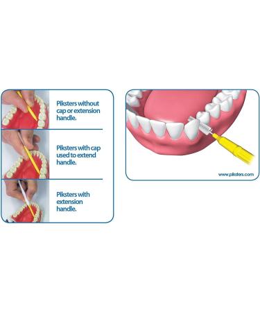 Piksters Interdental Brushes 0.55mm - 6-Pack of 10 Pieces | Optimal Oral Care | International Shipping - Buy Online on GoSupps.com
